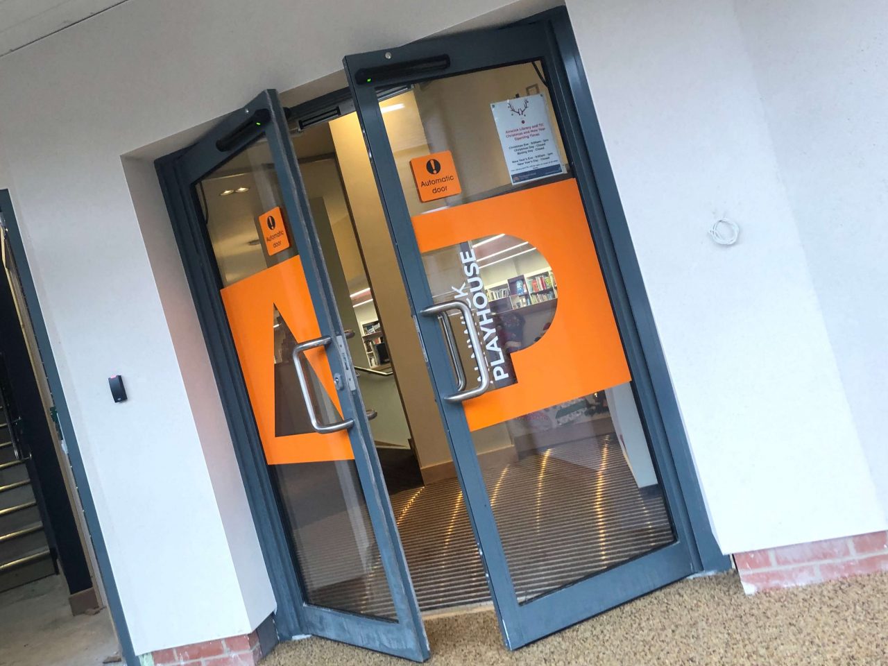 Alnwick Playhouse Picto Sign Wayfinding and Signage